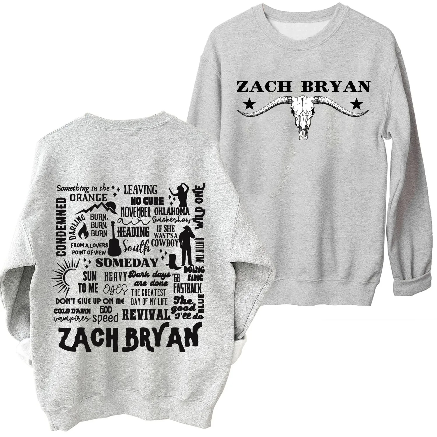 Zach Bryan Tracklist Sun To Me Sweater
